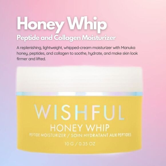 HUDA BEAUTY Wishful Honey whip Moisturizer, Silk Balm And Yo Glow Set - Picture 8 of 15
